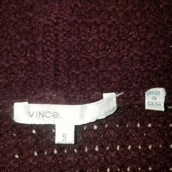 🌸 Vince | Chunky Knit Hood Sweater, size‎ Small - Picture 10 of 11